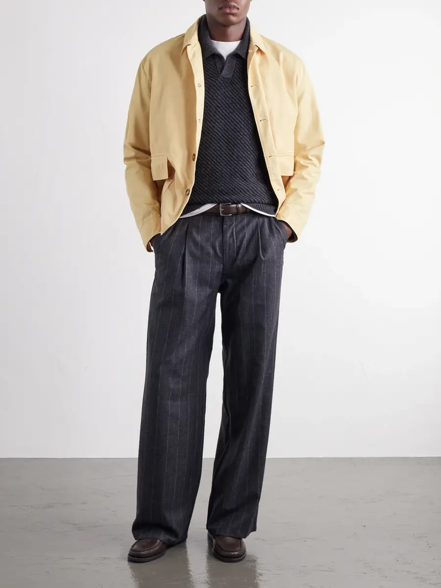 MR P. Wool Polo Sweater - Men | Thumbnail 2 MR P. Wool Polo Sweater - Men | Thumbnail 2