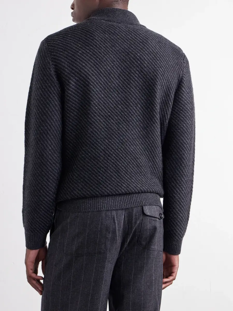 MR P. Wool Polo Sweater - Men | Thumbnail 4 MR P. Wool Polo Sweater - Men | Thumbnail 4