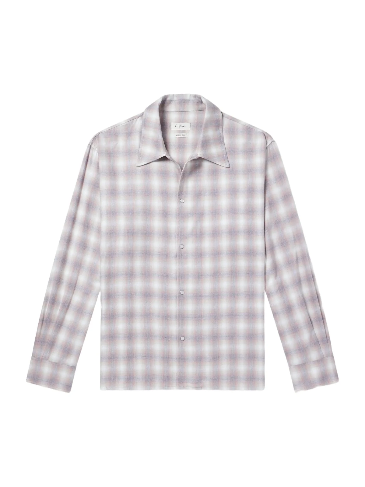 Second/Layer Checked Cotton-Flannel Shirt - Men