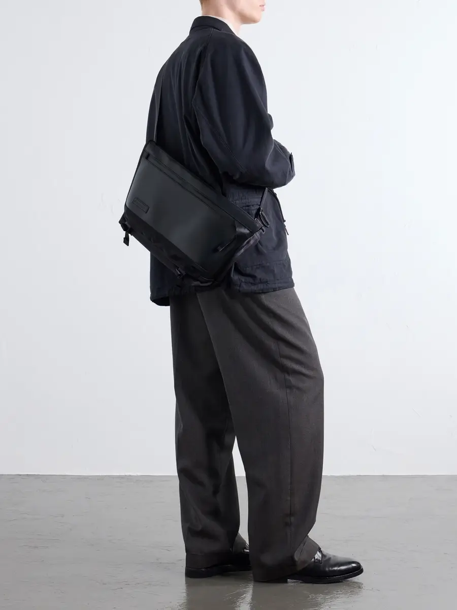 Master-Piece Leather-Trimmed CORDURA® Canvas Messenger Bag - Men | Thumbnail 2 Master-Piece Leather-Trimmed CORDURA® Canvas Messenger Bag - Men | Thumbnail 2