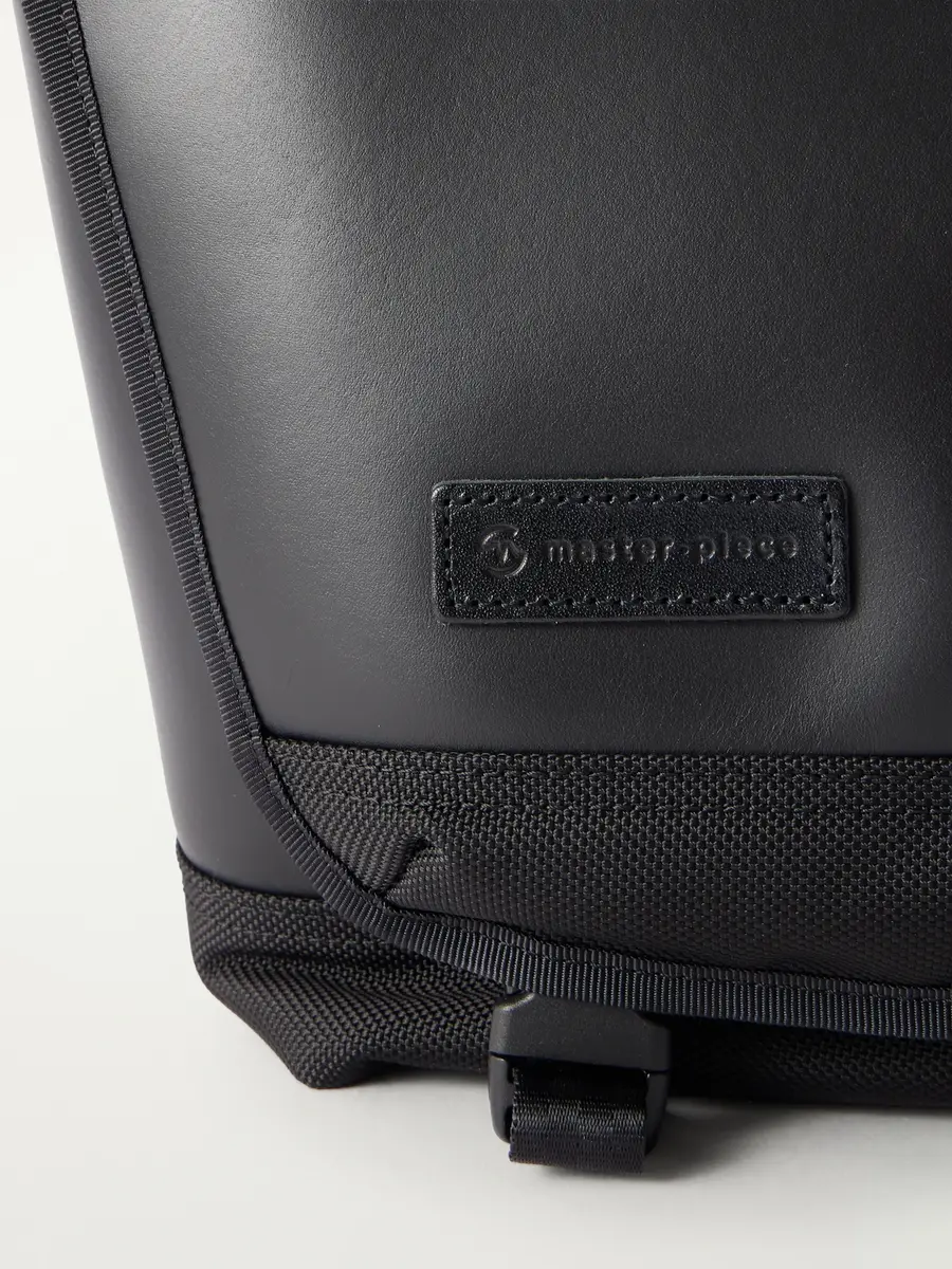 Master-Piece Leather-Trimmed CORDURA® Canvas Messenger Bag - Men | Thumbnail 5 Master-Piece Leather-Trimmed CORDURA® Canvas Messenger Bag - Men | Thumbnail 5