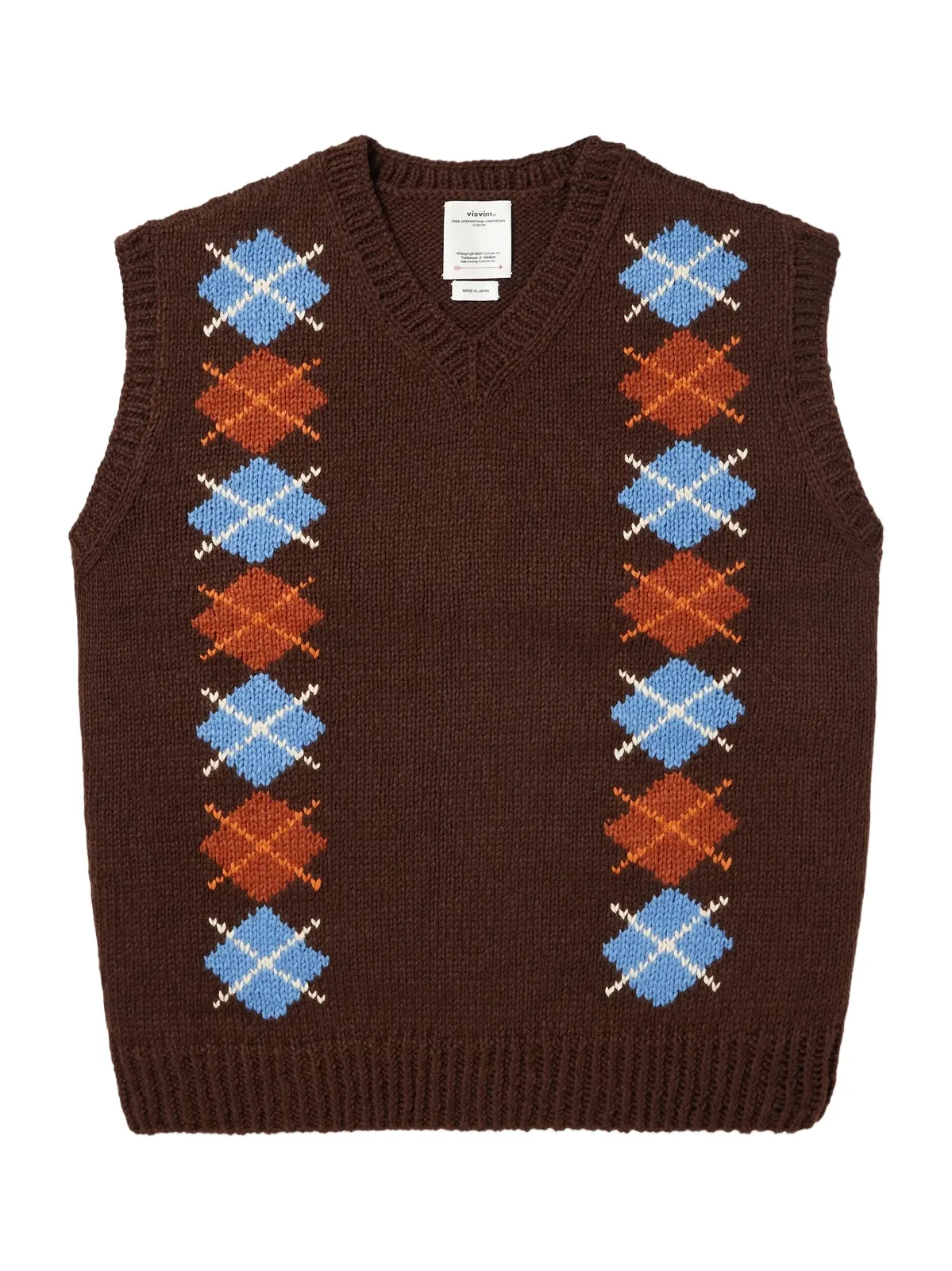 Visvim Diamante Wool and Cashmere-Blend Vest - Men