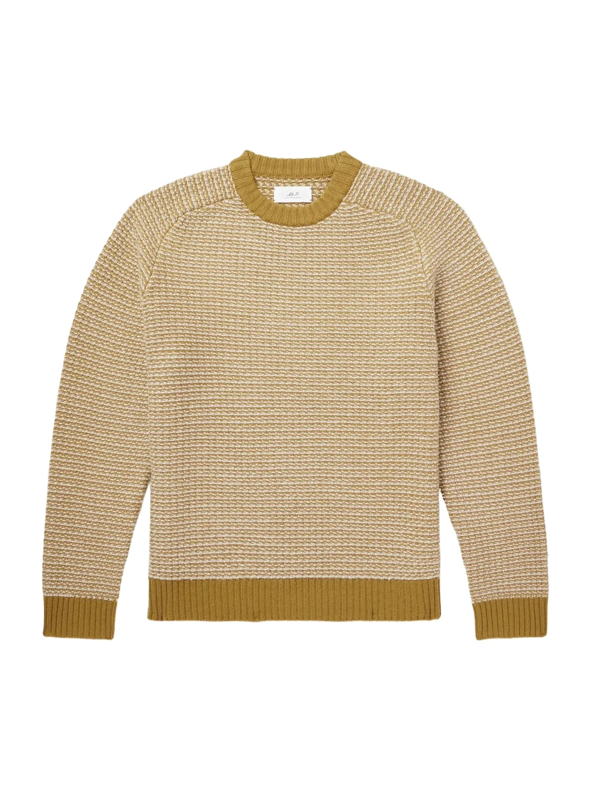 Wool and Cashmere-Blend Sweater - Men Wool and Cashmere-Blend Sweater - Men