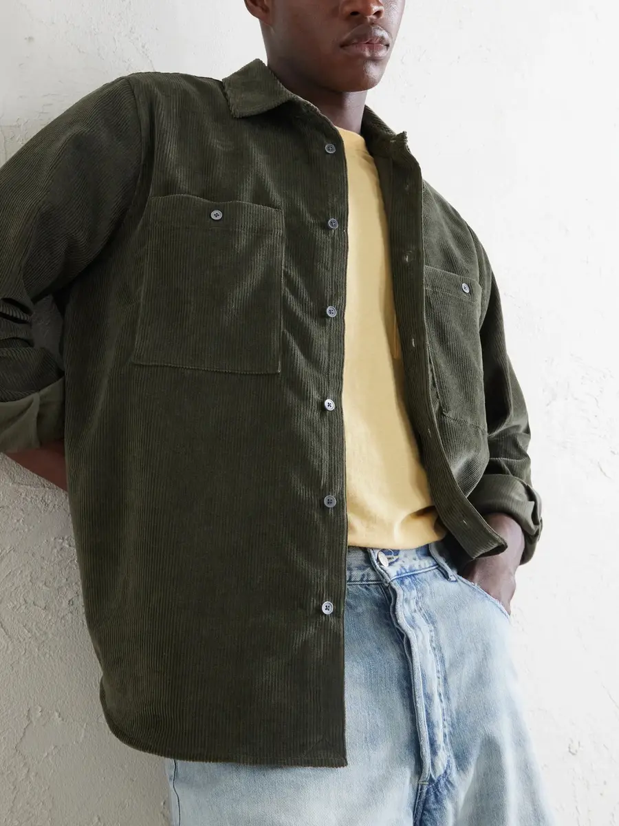 MR P. Cotton and Cashmere-Blend Corduroy Shirt - Men | Thumbnail 5 MR P. Cotton and Cashmere-Blend Corduroy Shirt - Men | Thumbnail 5