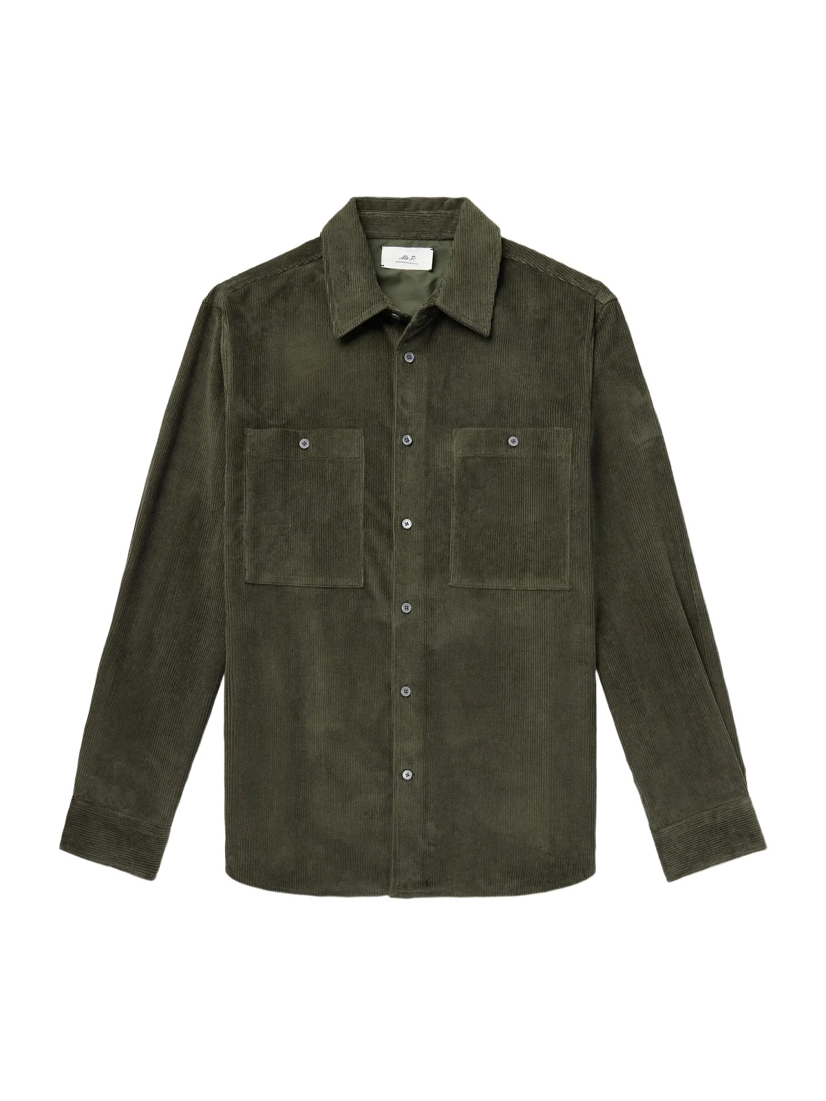 MR P. Cotton and Cashmere-Blend Corduroy Shirt - Men
