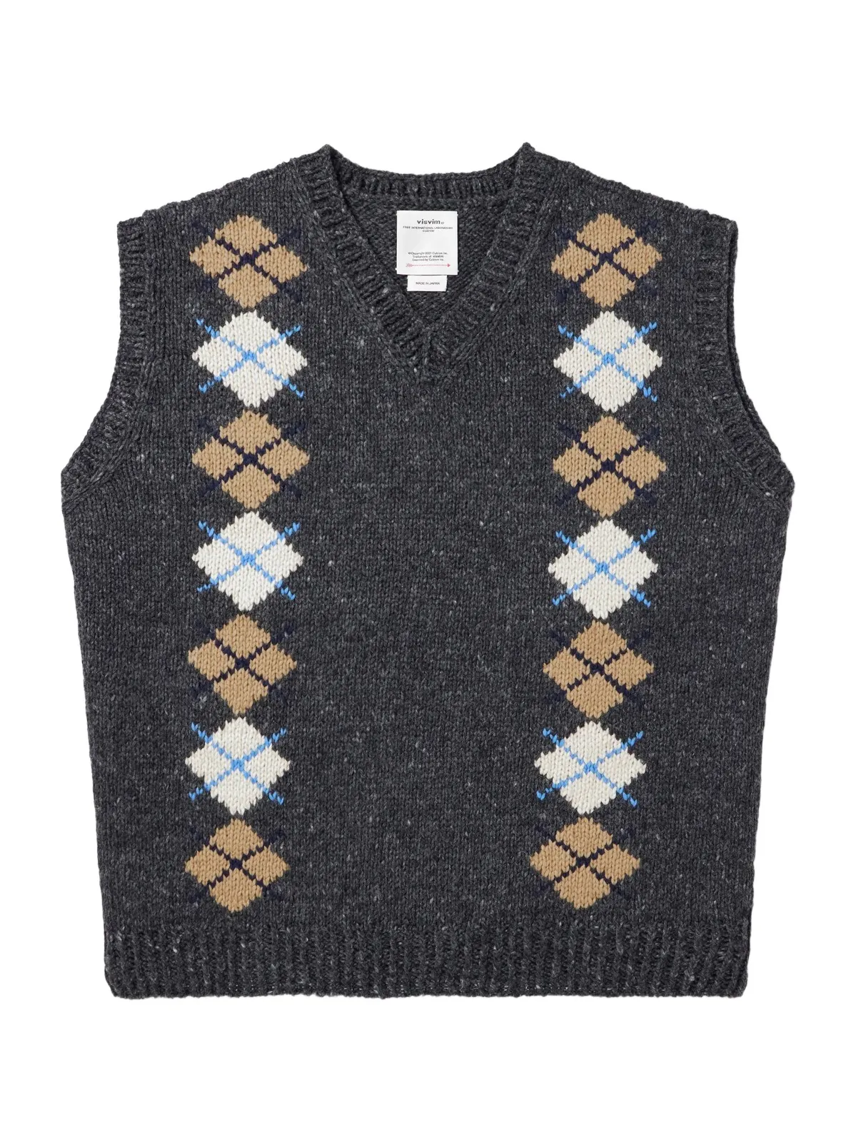 Visvim Diamante Wool and Cashmere-Blend Vest - Men
