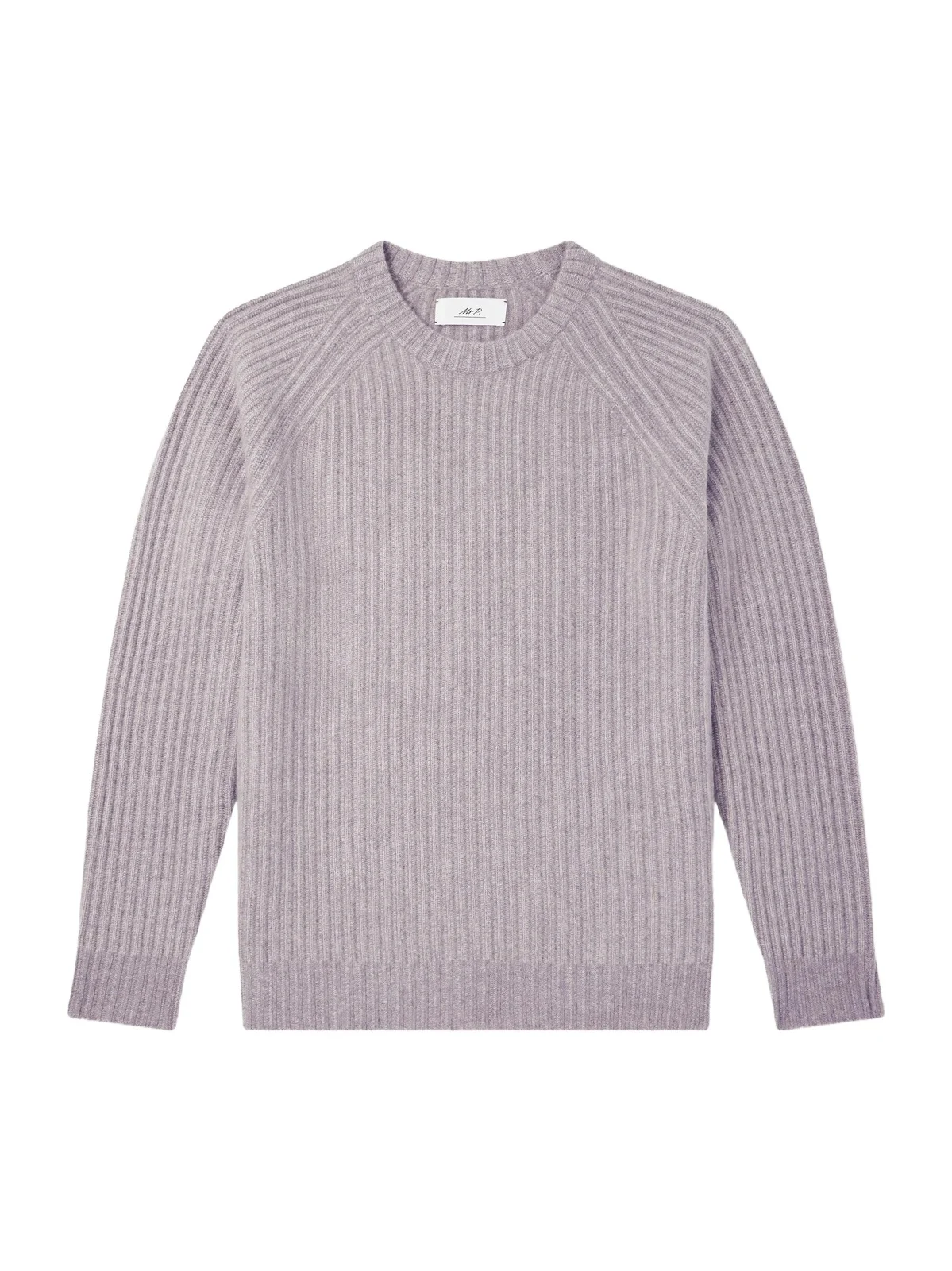 Ribbed Cashmere Sweater - Men