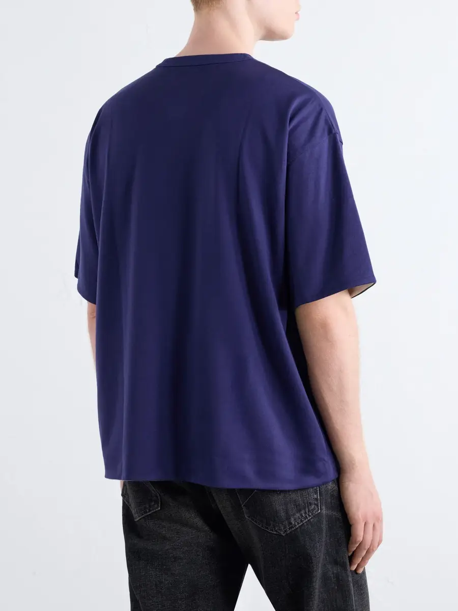 Neighborhood Logo-Print Reversible Cotton-Jersey T-Shirt - Men | Thumbnail 4 Neighborhood Logo-Print Reversible Cotton-Jersey T-Shirt - Men | Thumbnail 4