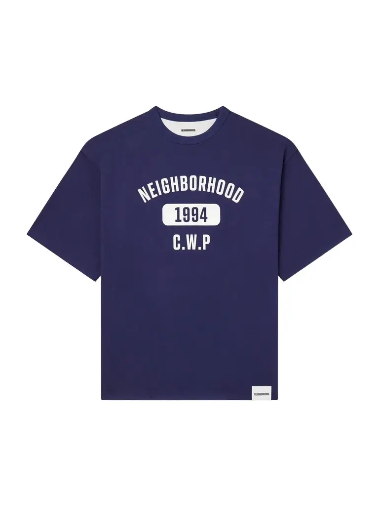 Neighborhood Logo-Print Reversible Cotton-Jersey T-Shirt - Men