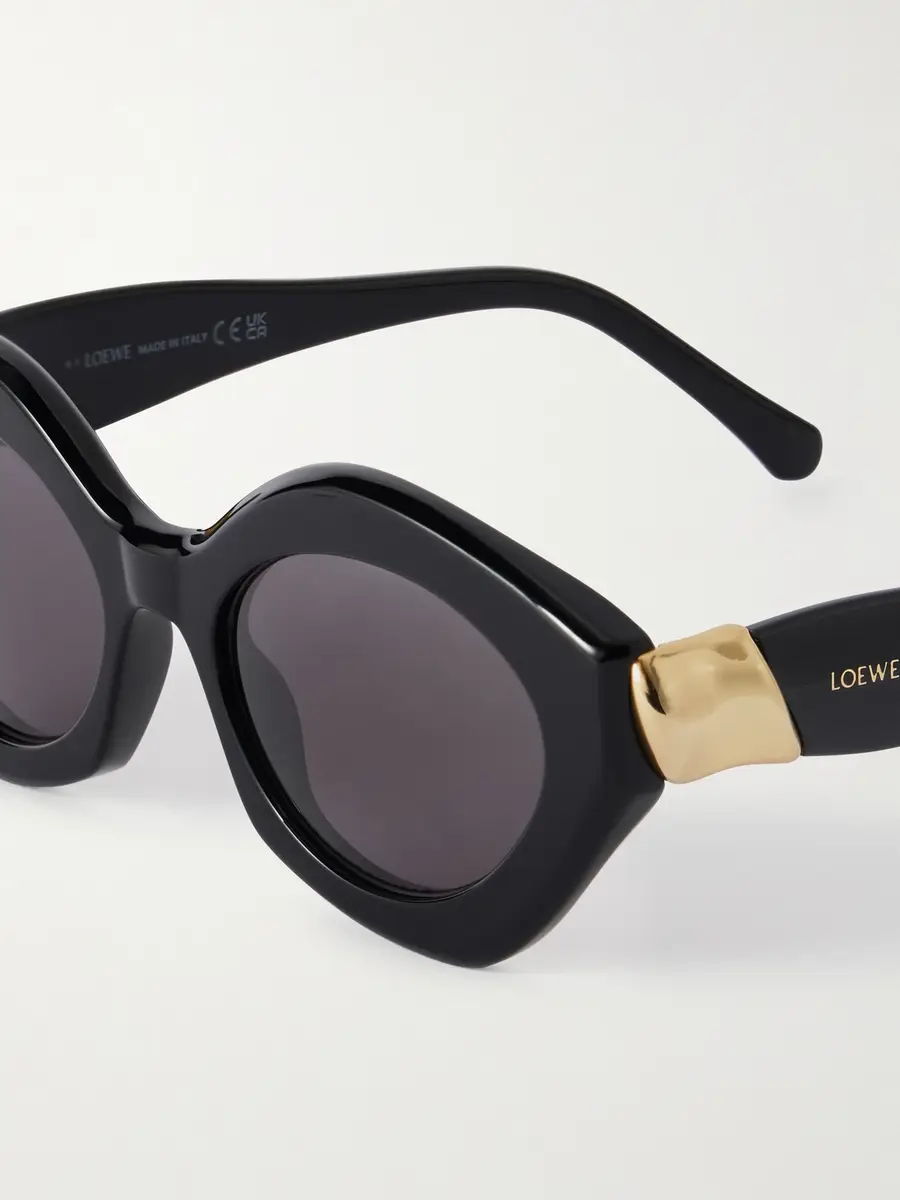 Loewe Coil Round-Frame Acetate Sunglasses - Men | Thumbnail 3
