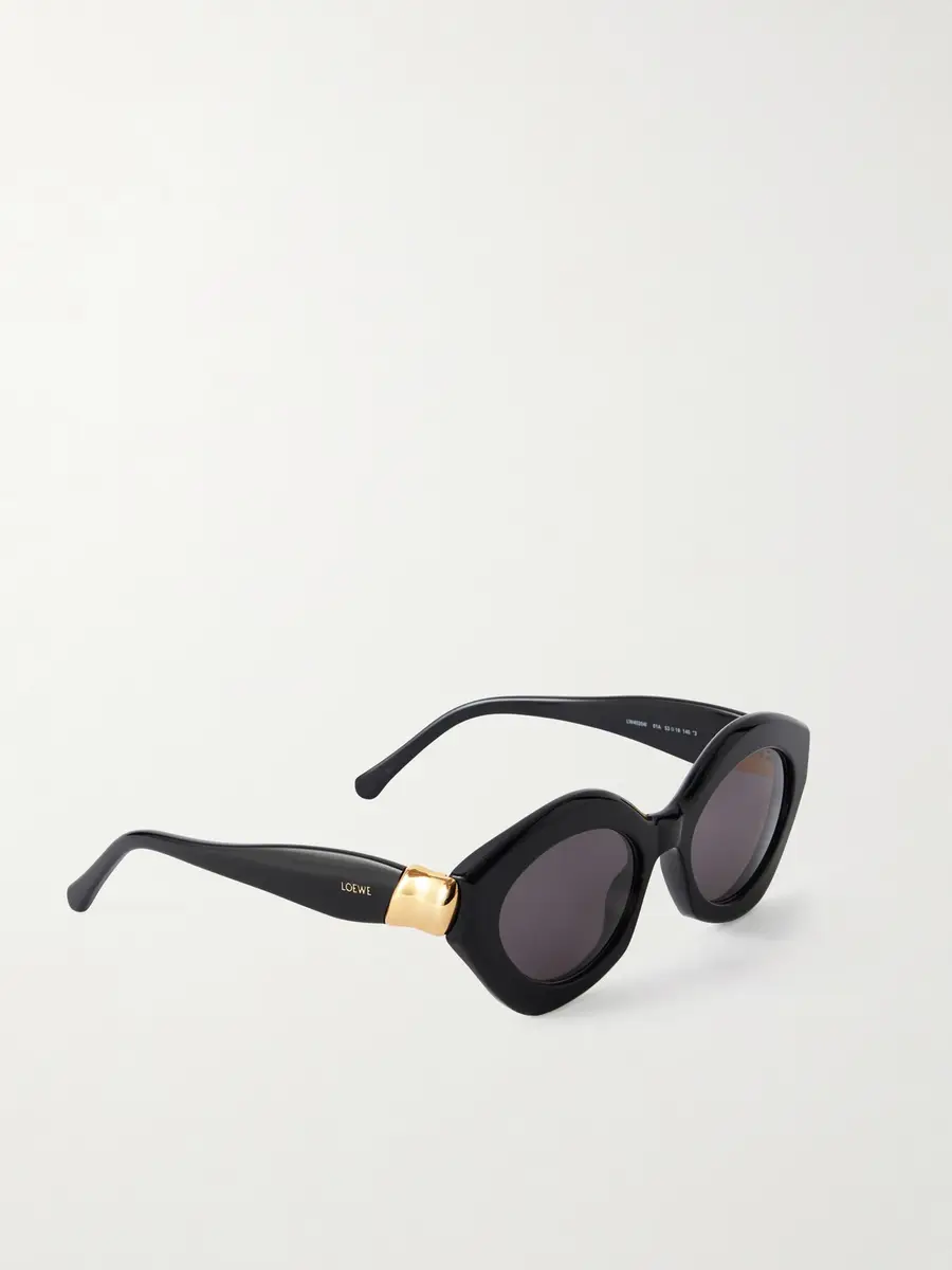 Loewe Coil Round-Frame Acetate Sunglasses - Men | Thumbnail 4
