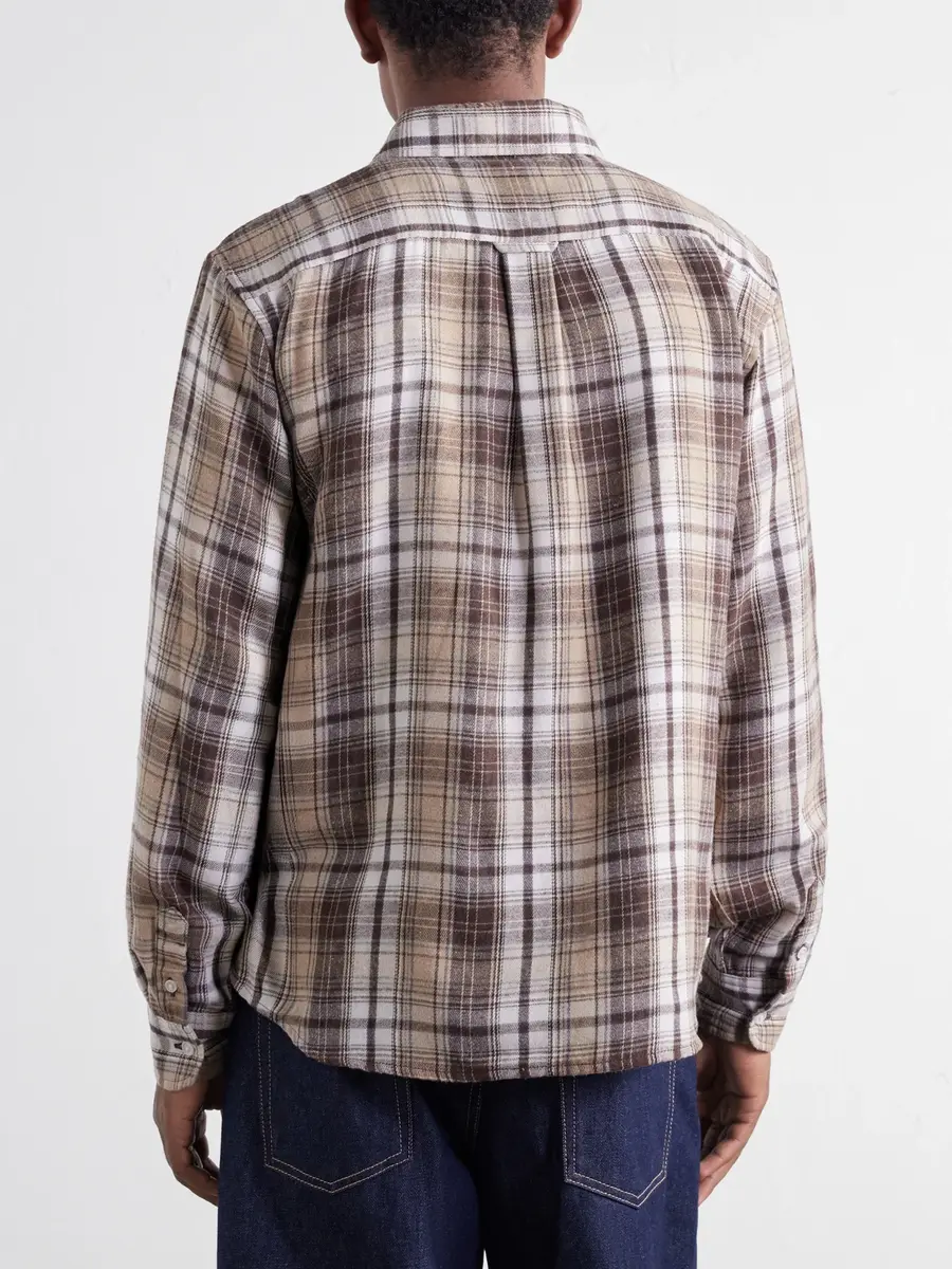 Corridor Checked Flannel Shirt - Men | Thumbnail 4