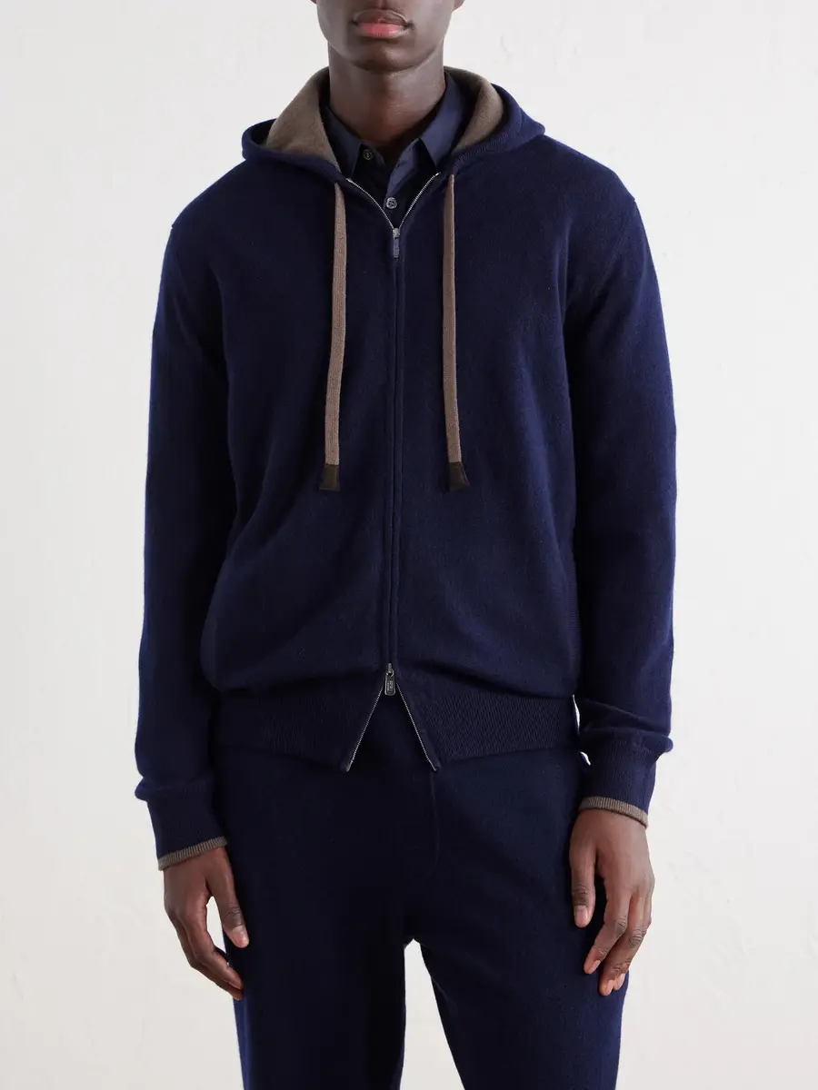FEDELI Davis Cashmere Zip-Up Hoodie - Men | Thumbnail 3 FEDELI Davis Cashmere Zip-Up Hoodie - Men | Thumbnail 3