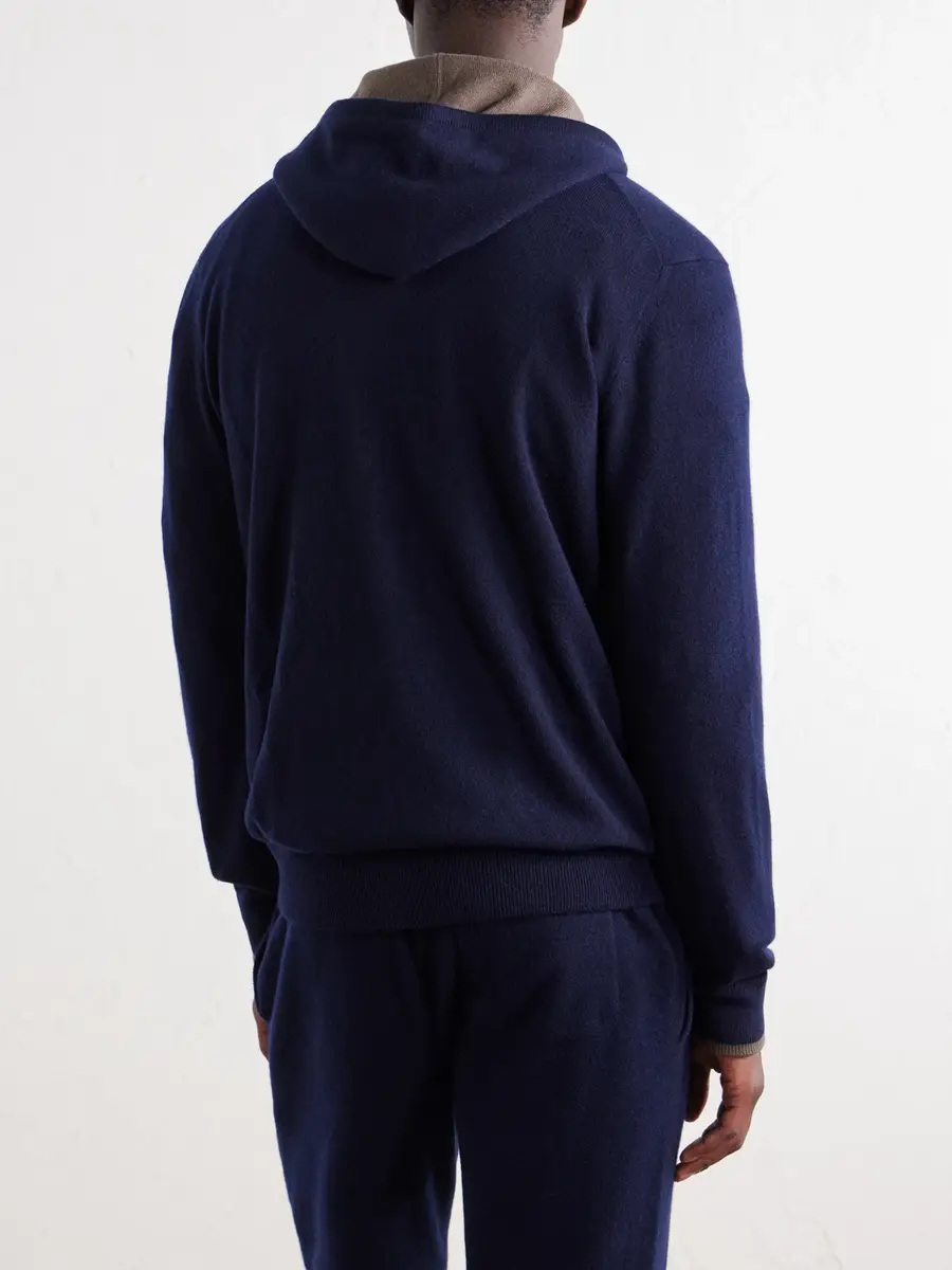 FEDELI Davis Cashmere Zip-Up Hoodie - Men | Thumbnail 4 FEDELI Davis Cashmere Zip-Up Hoodie - Men | Thumbnail 4