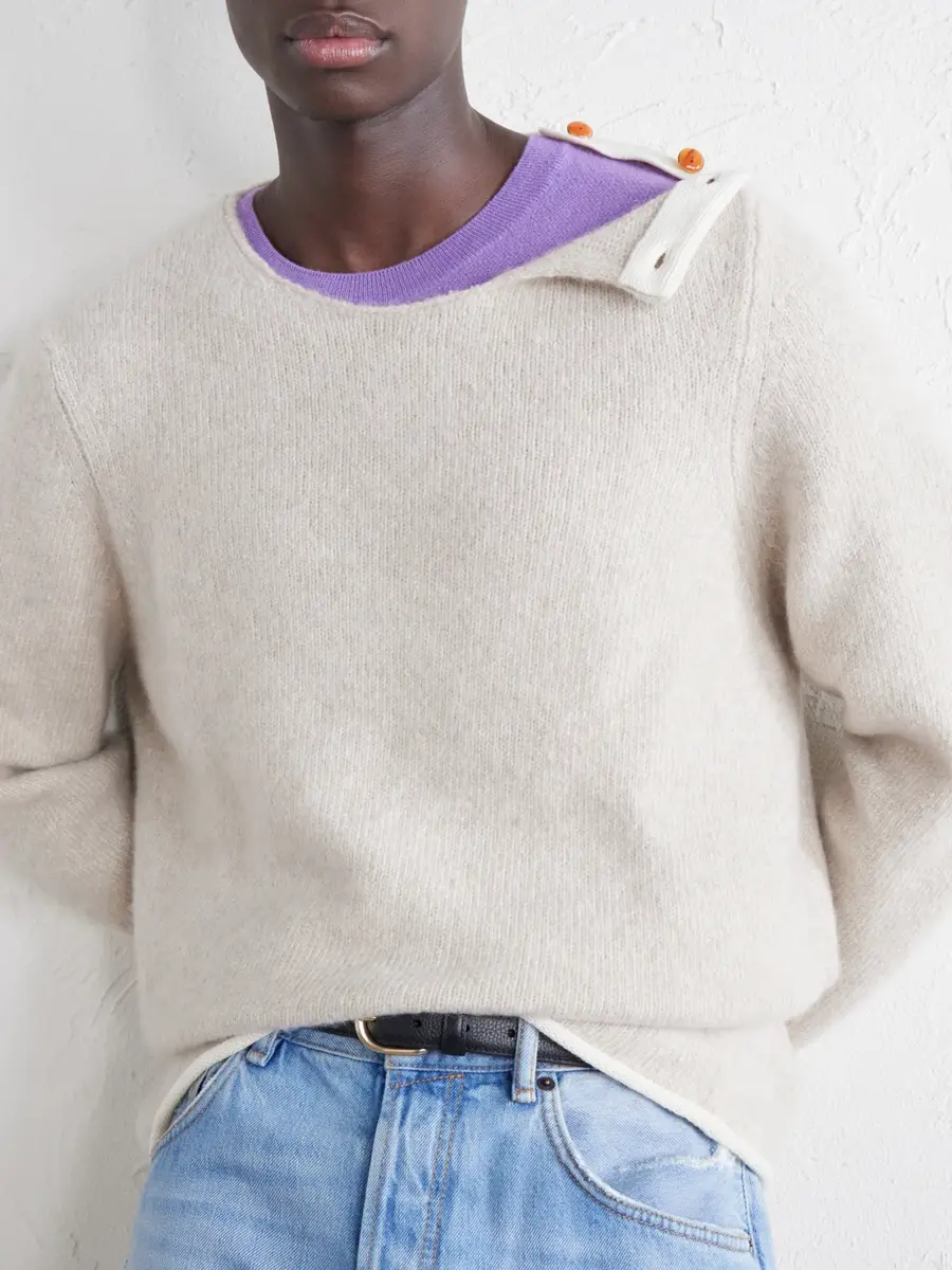 God’s True Cashmere Bouclé Cashmere Sweater - Men | Thumbnail 5 God’s True Cashmere Bouclé Cashmere Sweater - Men | Thumbnail 5