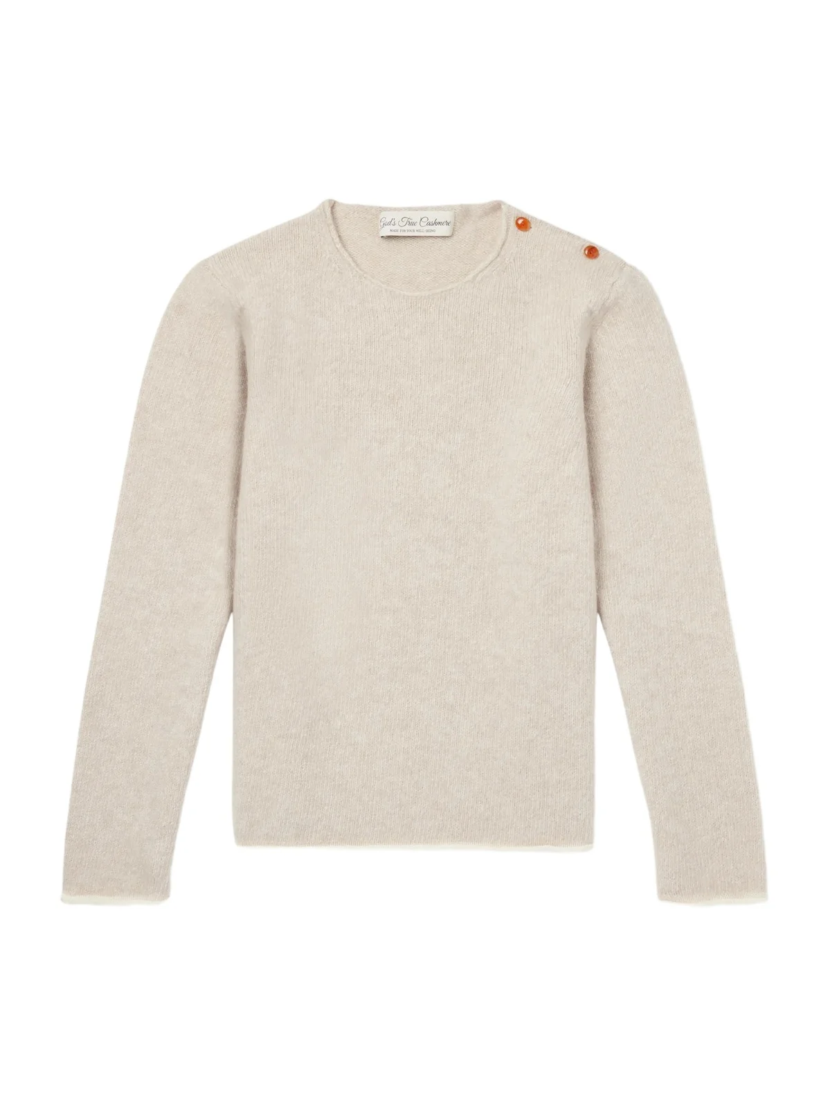 Bouclé Cashmere Sweater - Men