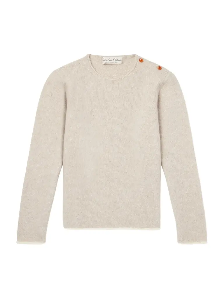 God’s True Cashmere Bouclé Cashmere Sweater - Men