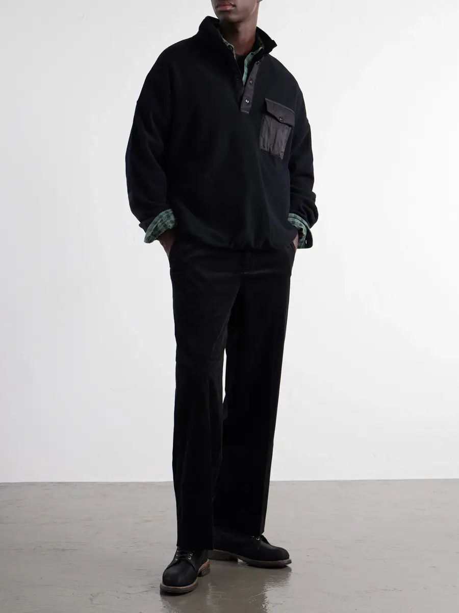 Visvim Barlow Wool-Fleece Sweatshirt - Men | Thumbnail 2
