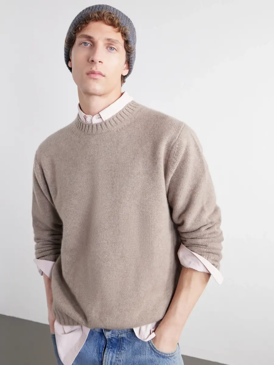 Johnstons of Elgin Ribbed Cashmere Beanie - Men | Thumbnail 2 Johnstons of Elgin Ribbed Cashmere Beanie - Men | Thumbnail 2