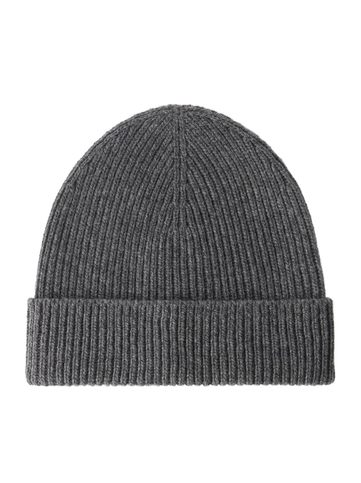 Johnstons of Elgin Ribbed Cashmere Beanie - Men