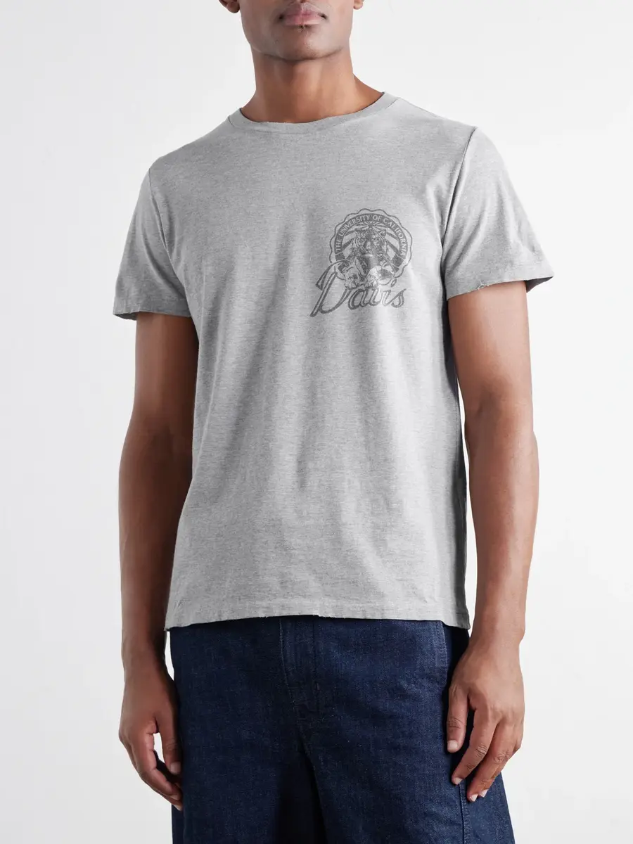 Remi Relief Davis Printed Cotton-Jersey T-Shirt - Men | Thumbnail 3