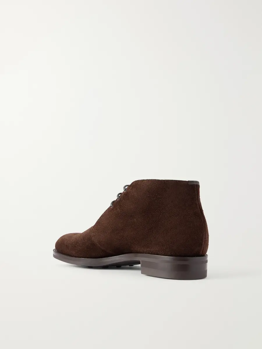 Edward Green Lanark Waxed-Suede Desert Boots - Men | Thumbnail 4 Edward Green Lanark Waxed-Suede Desert Boots - Men | Thumbnail 4