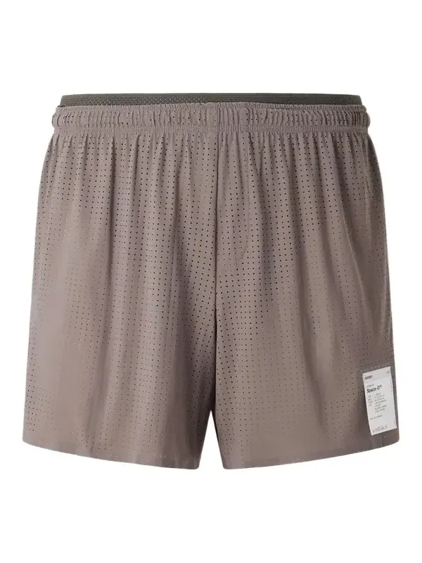 Satisfy Straight-Leg Logo-Appliqu&eacute;d 5" Space‑O&trade; Shorts - Men