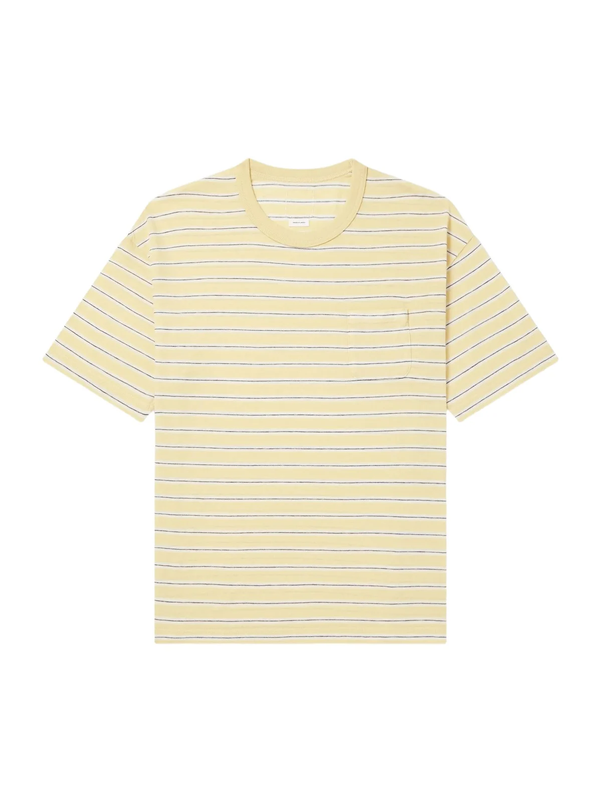 Visvim Jumbo Border Striped Wool and Cotton-Blend T-Shirt - Men