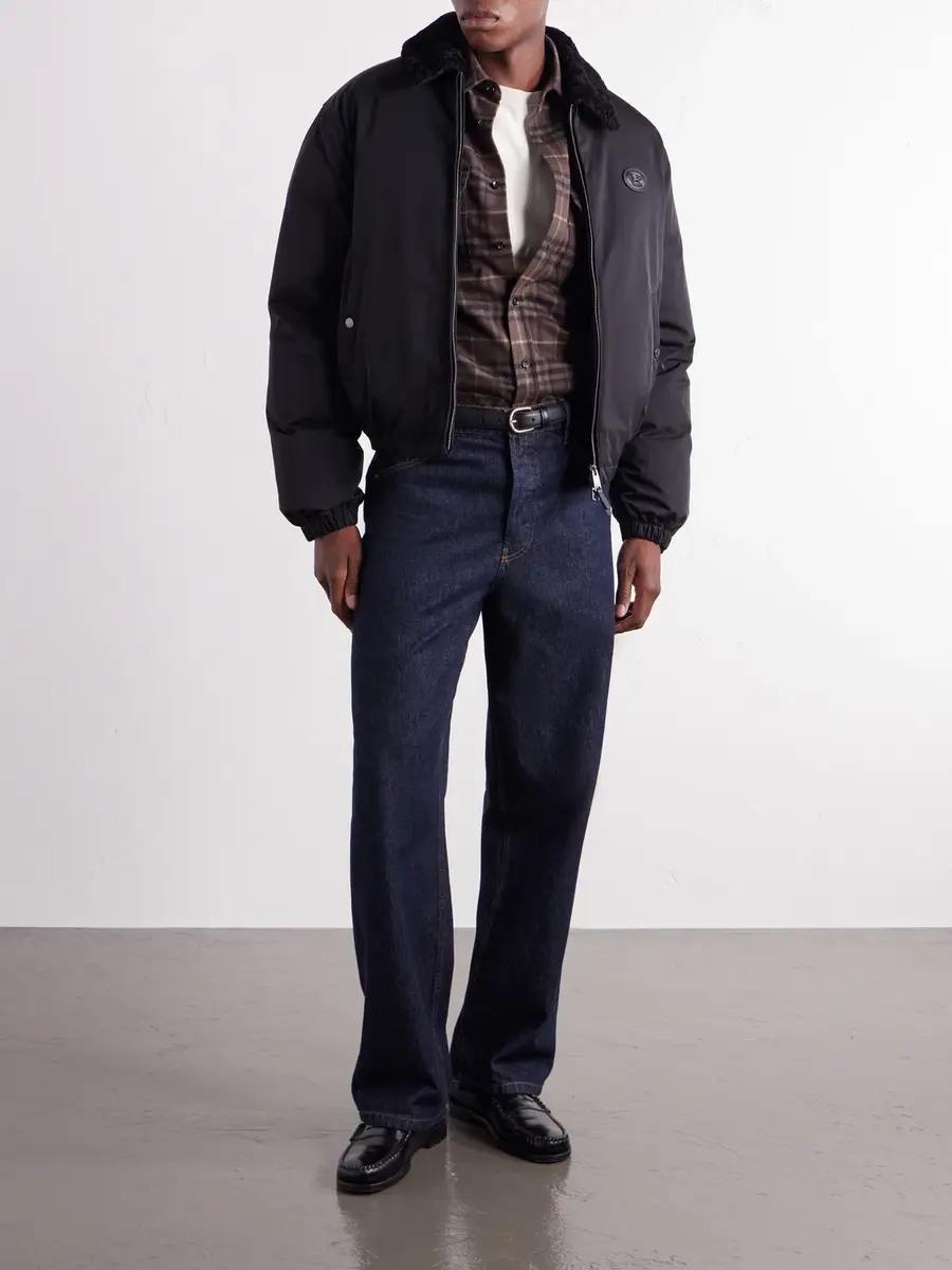 Burberry Checked Wool-Twill Flannel Shirt - Men | Thumbnail 2