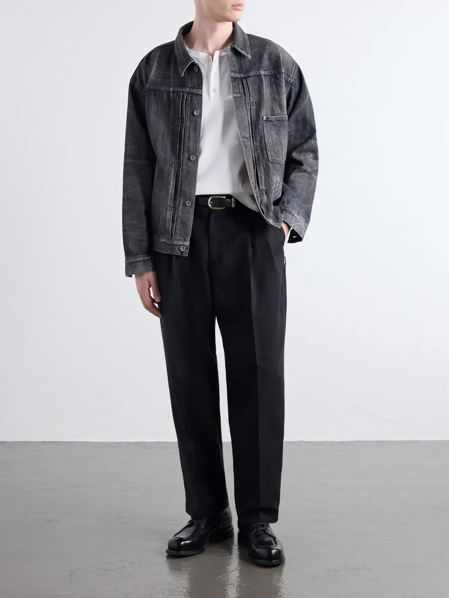 Neighborhood Tapered Pleated Twill Trousers - Men | Thumbnail 2 Neighborhood Tapered Pleated Twill Trousers - Men | Thumbnail 2