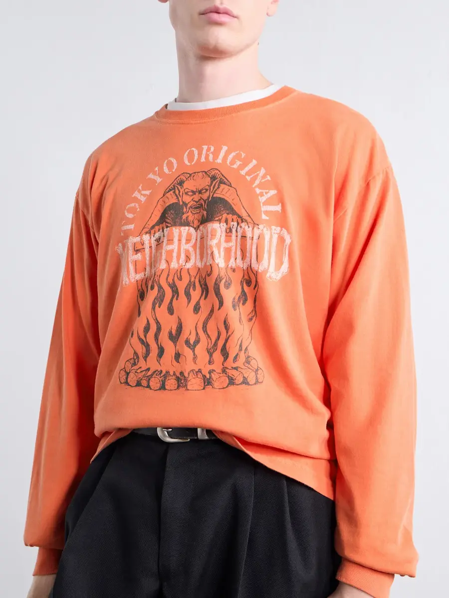 Neighborhood Logo-Print Cotton-Jersey T-Shirt - Men | Thumbnail 5 Neighborhood Logo-Print Cotton-Jersey T-Shirt - Men | Thumbnail 5