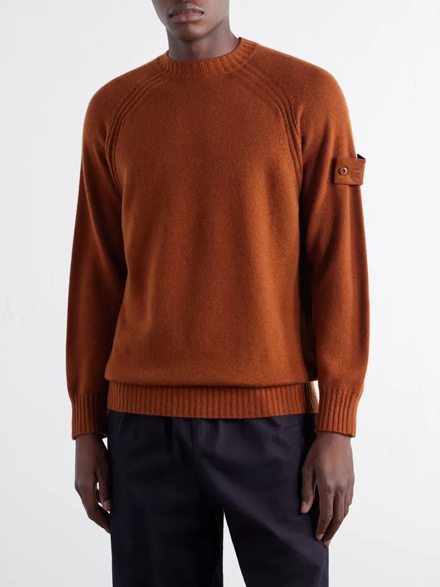 Stone Island STONE ISLAND GHOST Cashmere Sweater - Men | Thumbnail 3