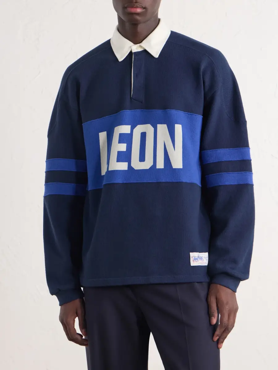 Aimé Leon Dore Logo-Intarsia Striped Cotton Polo Shirt - Men | Thumbnail 3 Aimé Leon Dore Logo-Intarsia Striped Cotton Polo Shirt - Men | Thumbnail 3