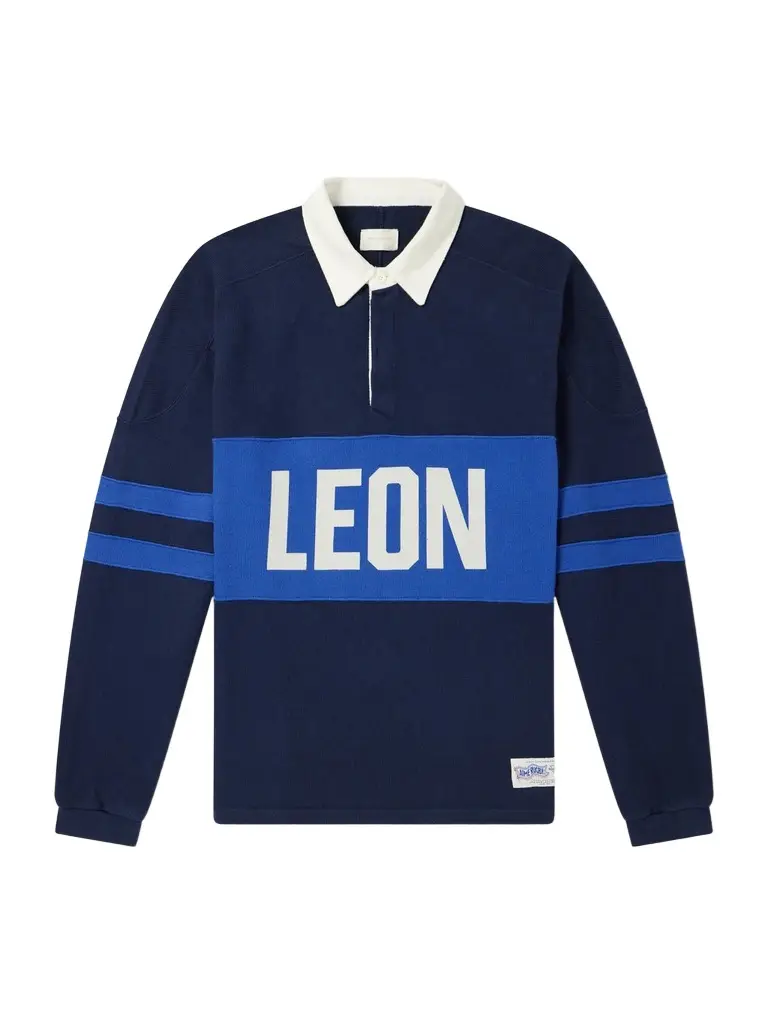 Aimé Leon Dore Logo-Intarsia Striped Cotton Polo Shirt - Men