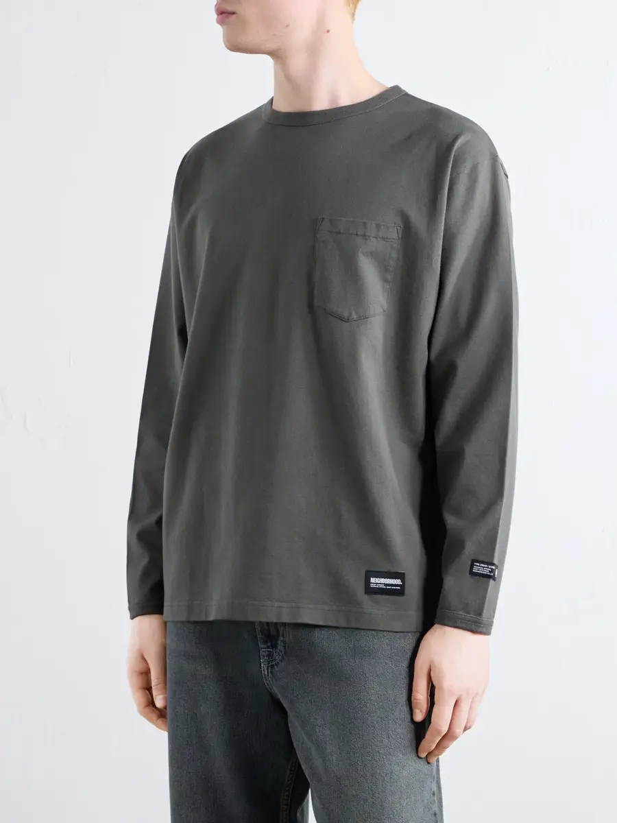Neighborhood Logo-Appliquéd Cotton-Jersey T-Shirt - Men | Thumbnail 3