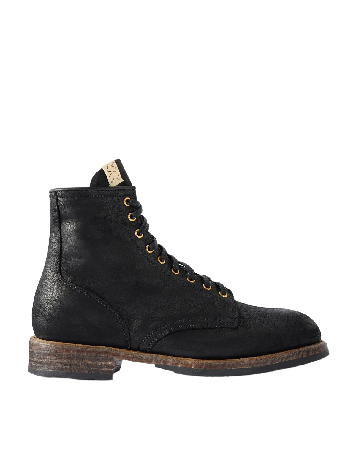 Visvim Brigadier Hi-Folk Leather Lace-Up Boots - Men