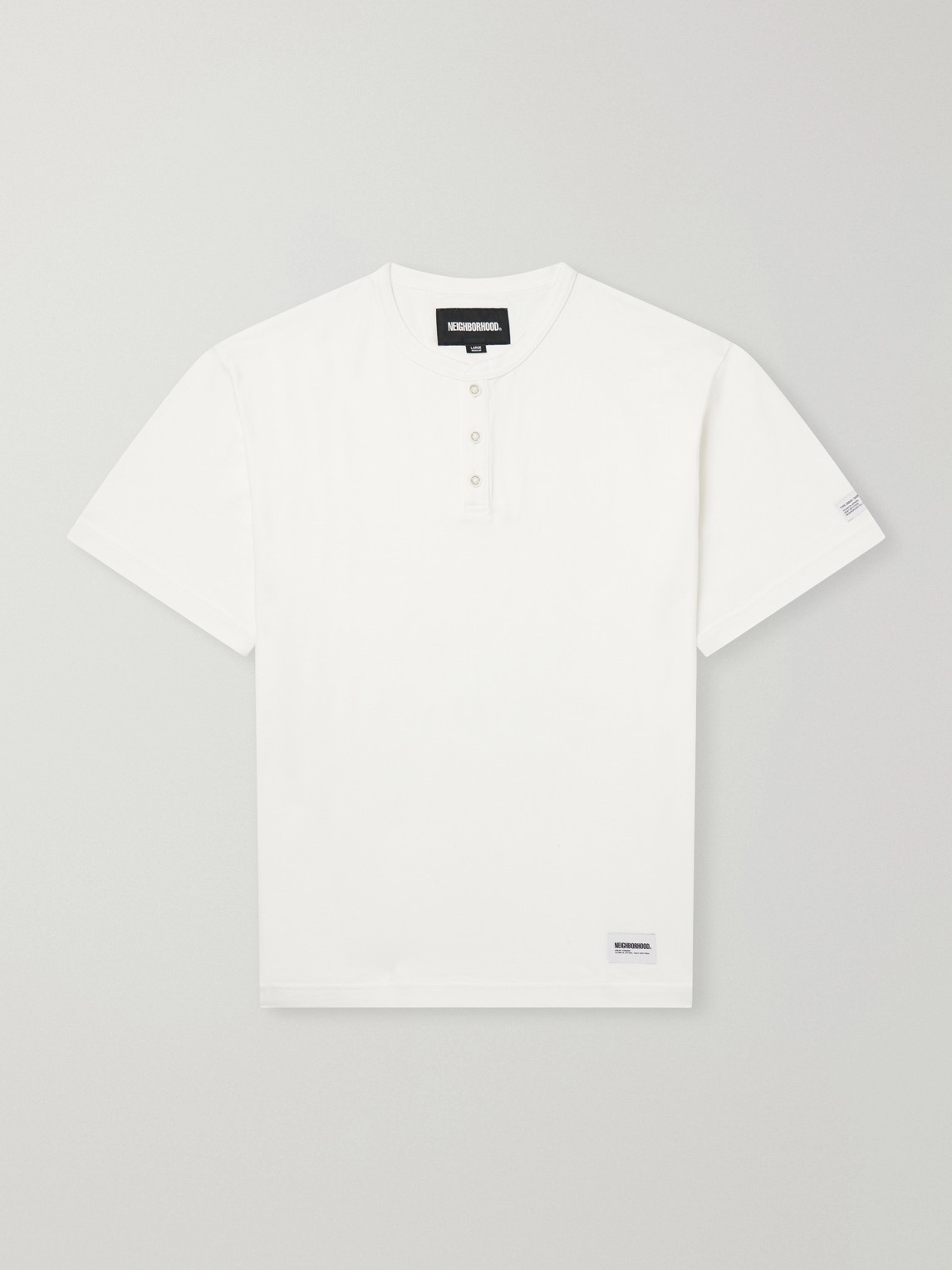 Cotton-Jersey Henley T-Shirt - Men