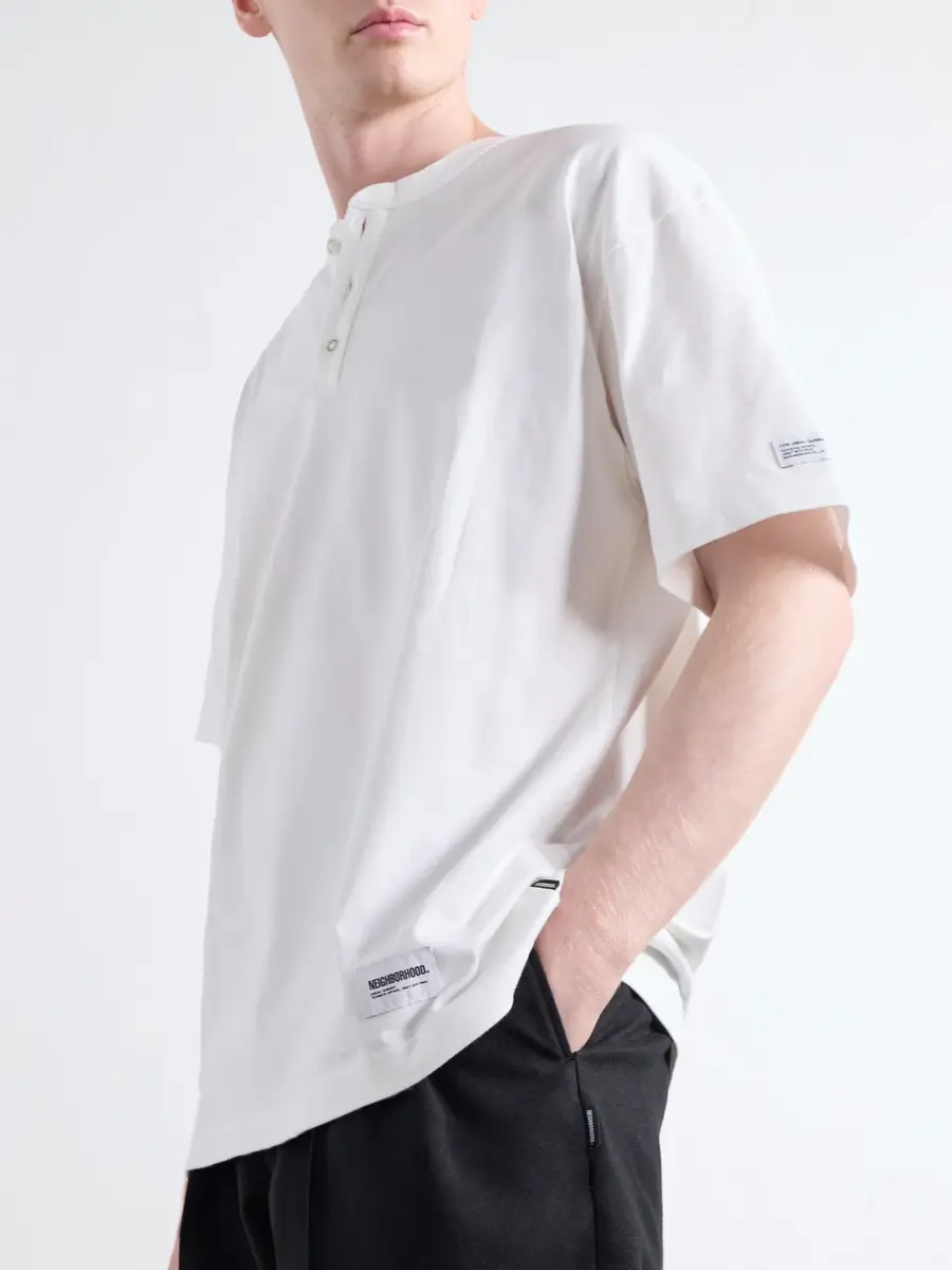 Neighborhood Cotton-Jersey Henley T-Shirt - Men | Thumbnail 5 Neighborhood Cotton-Jersey Henley T-Shirt - Men | Thumbnail 5