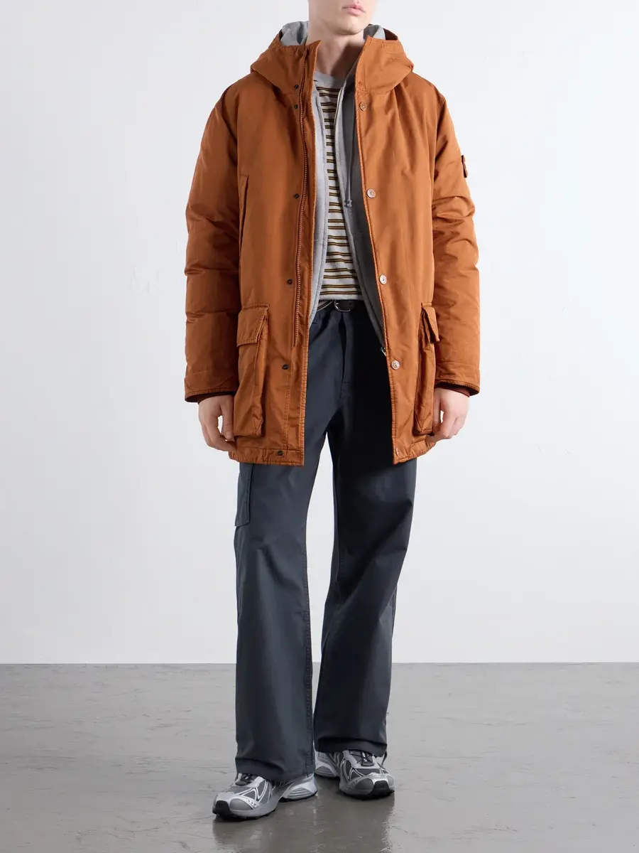 Stone Island STONE ISLAND GHOST Garment-Dyed Shell Down Parka - Men | Thumbnail 2 Stone Island STONE ISLAND GHOST Garment-Dyed Shell Down Parka - Men | Thumbnail 2