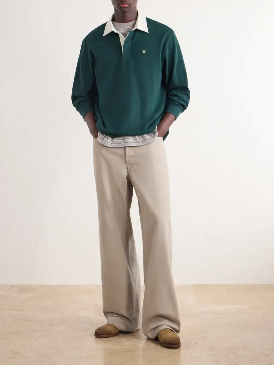 Aimé Leon Dore Cotton-Jersey Polo Shirt - Men | Thumbnail 2 Aimé Leon Dore Cotton-Jersey Polo Shirt - Men | Thumbnail 2