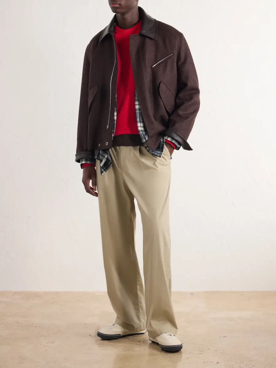 Aimé Leon Dore Logo-Embroidered Cotton Sweater - Men | Thumbnail 2 Aimé Leon Dore Logo-Embroidered Cotton Sweater - Men | Thumbnail 2