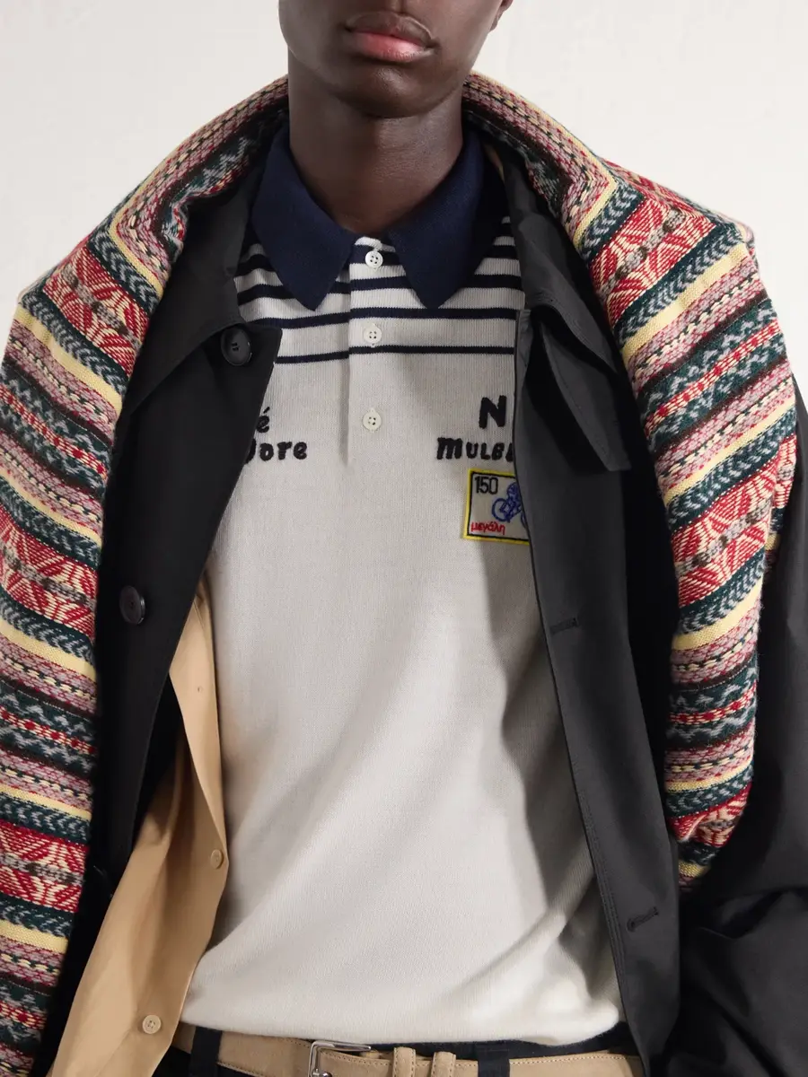 Aimé Leon Dore Logo-Embroidered Merino Wool Polo Shirt - Men | Thumbnail 5 Aimé Leon Dore Logo-Embroidered Merino Wool Polo Shirt - Men | Thumbnail 5