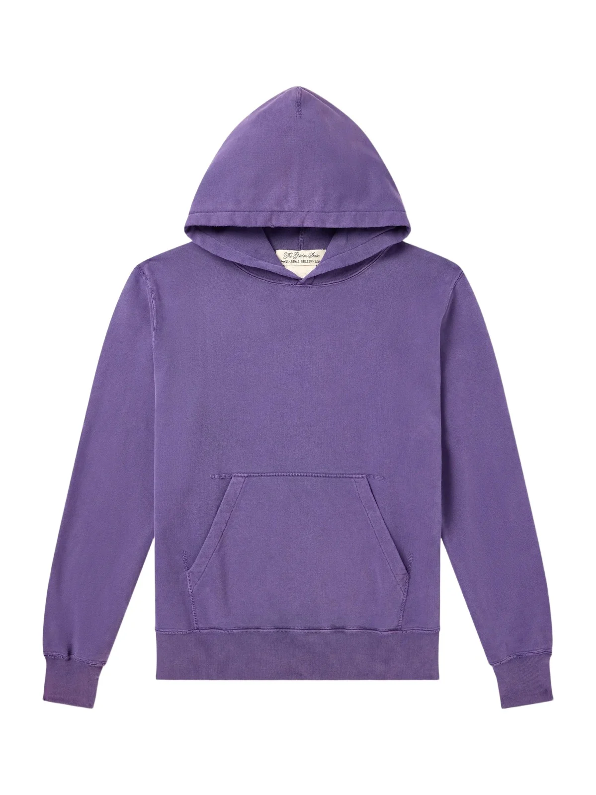Remi Relief Cotton-Fleece Hoodie - Men