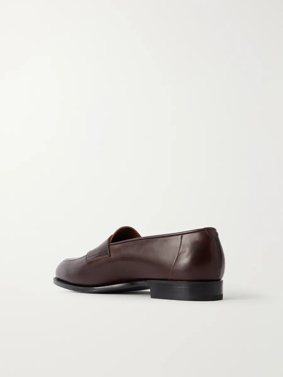 Edward Green Piccadilly Leather Loafers - Men | Thumbnail 4