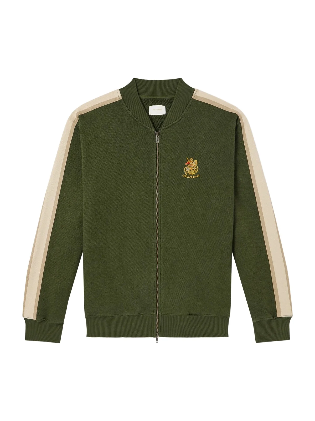 Saint George Logo-Embroidered Striped Cotton Track Jacket - Men