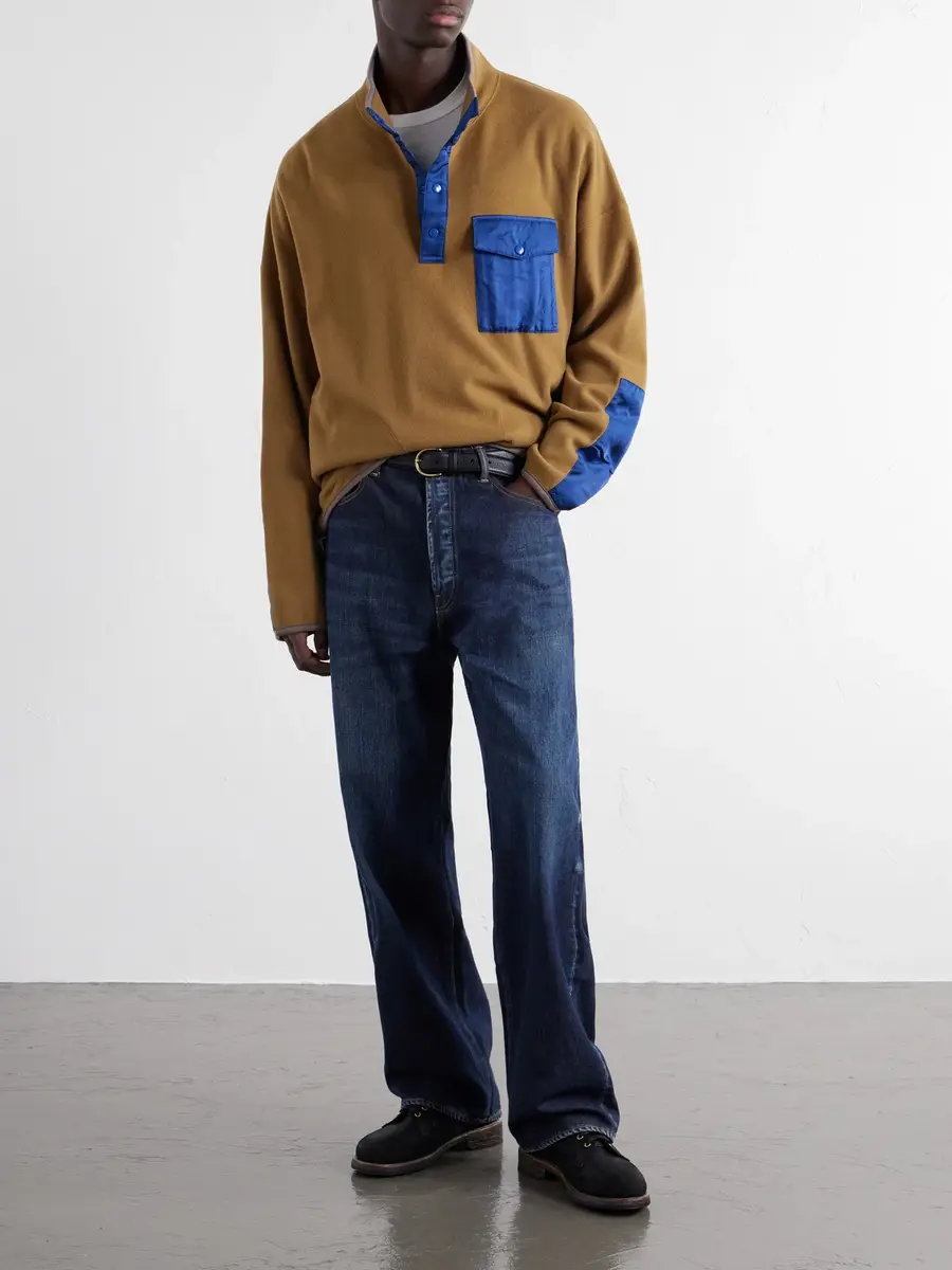Visvim Barlow Wool-Fleece Sweatshirt - Men | Thumbnail 2