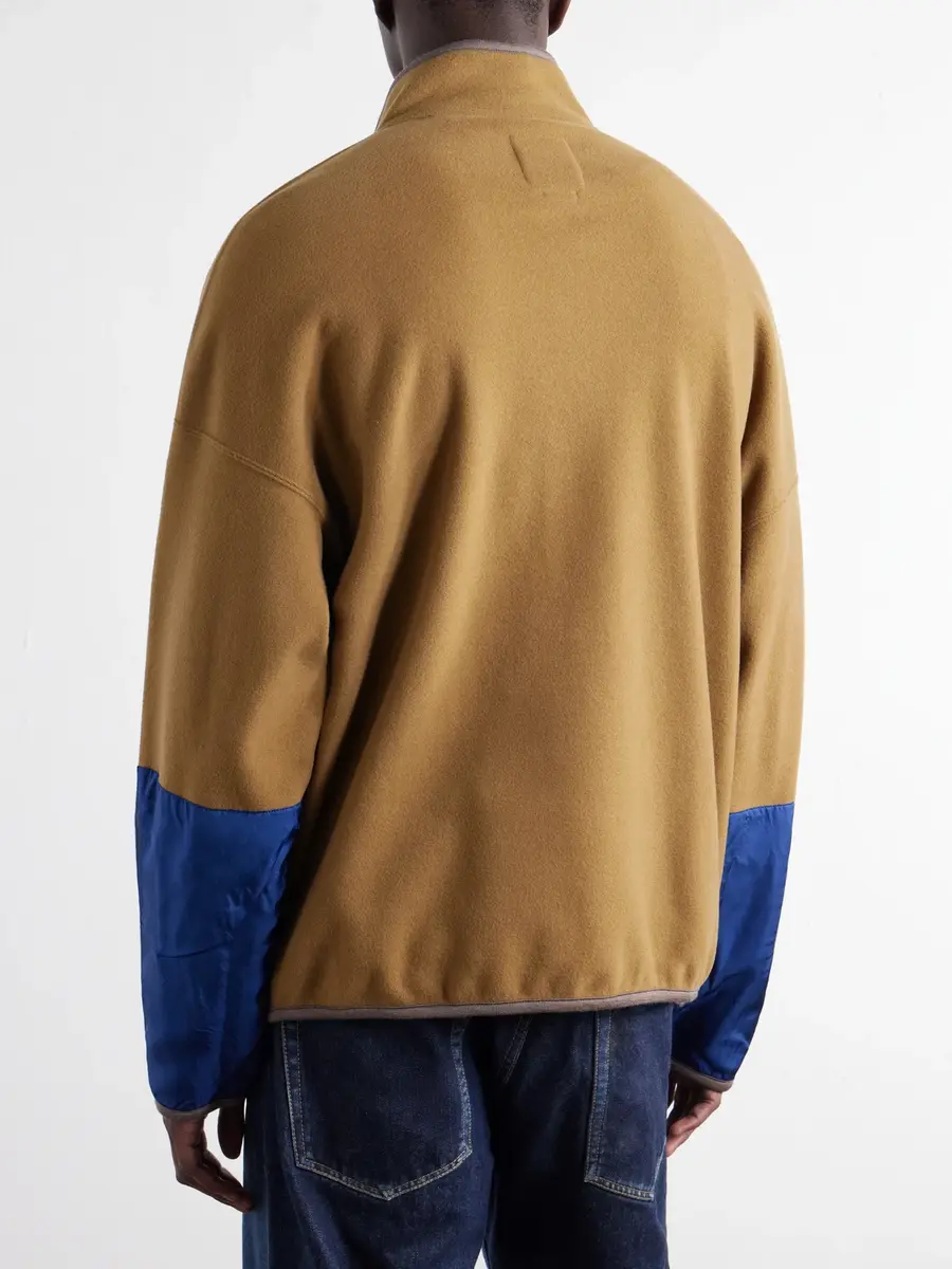 Visvim Barlow Wool-Fleece Sweatshirt - Men | Thumbnail 4