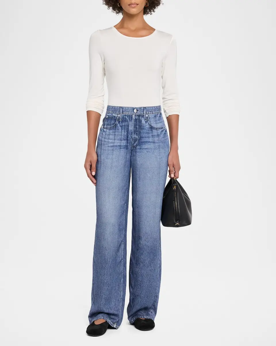 rag & bone rb Miramar Slink Wide-Leg Jeans | Thumbnail 2 rag & bone rb Miramar Slink Wide-Leg Jeans | Thumbnail 2