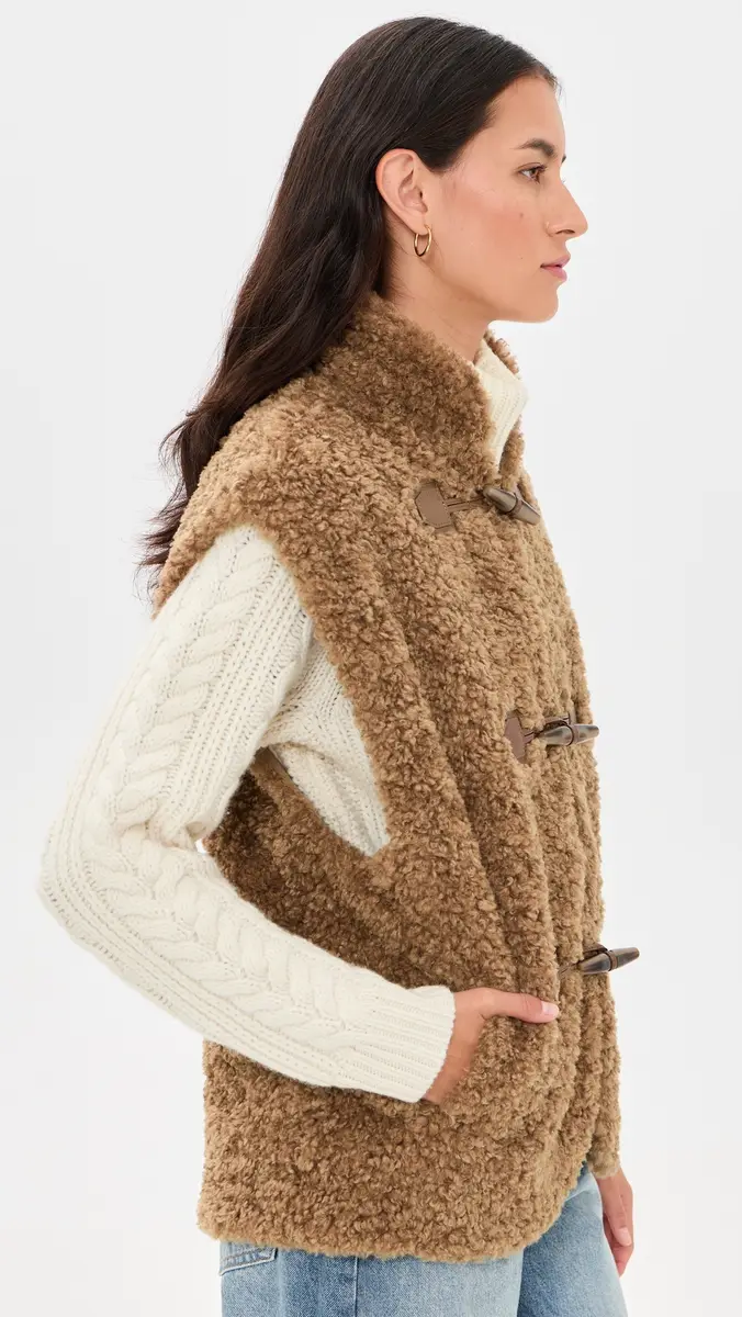 UGG Niah Toggle Vest | Thumbnail 4 UGG Niah Toggle Vest | Thumbnail 4