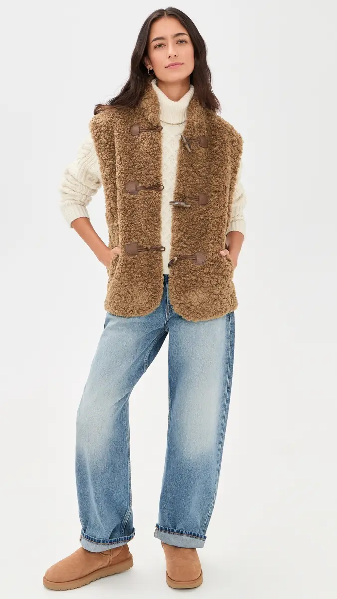 UGG Niah Toggle Vest | Thumbnail 5 UGG Niah Toggle Vest | Thumbnail 5